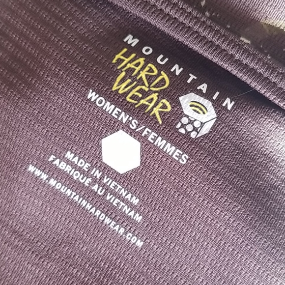 Mountain Hardwear Print Brown Long Sleeve Shirt - Picture 7 of 8